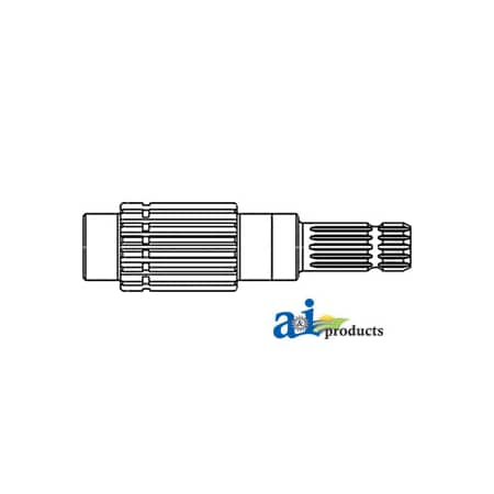 A & I Products Shaft, PTO (1000 RPM) 4.5" x14.3" x4.8" A-303287548
